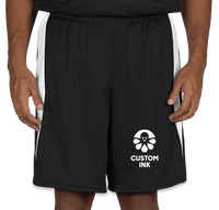 Augusta Top Score Lacrosse Short (Black / White)