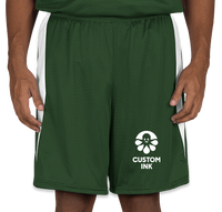 Augusta Top Score Lacrosse Short (Dark Green / White)